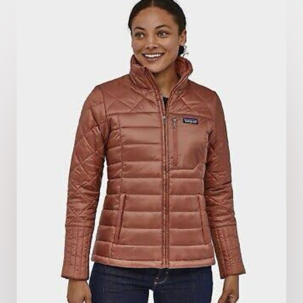 Patagonia Women’s Radalie Jacket in Century Pink. Size Small.